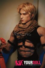 Realing doll 震枭(Regan) 178cm フルシリコン 顎機能付き ペニス選択可 腹筋割れ イケメン 男性型ラブドール 新品 - 画像 (14)