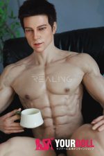 Realing doll 利奥 178cm フルシリコン 顎機能付き ペニス選択可 腹筋割れ 熟男 アジア系 男性型ラブドール 新品 - 画像 (7)