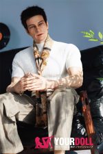 Realing doll 利奥 178cm フルシリコン 顎機能付き ペニス選択可 腹筋割れ 熟男 アジア系 男性型ラブドール 新品 - 画像 (8)