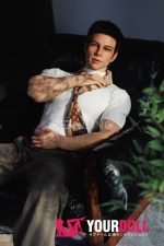 Realing doll 利奥 178cm フルシリコン 顎機能付き ペニス選択可 腹筋割れ 熟男 アジア系 男性型ラブドール 新品 - 画像 (15)