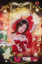 Shedoll Suxingran(苏星冉) 168cm Dカップ フルシリコン 顎機能追加可 サンタガール 美人姉 ラブドール - 画像 (2)