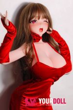 ElsaBabe RAD054 莓谷恋 148cm-L ピンク肌 フルシリコン 色っぽい 巨乳 アニメドール - 画像 (2)