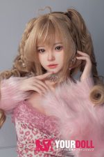JiuShengDoll Mia #22-B 148cm Bカップ フルシリコン リアルな肌質感付き 顎機能付き ノーマル肌 ギャル ちっぱい ラブドール - 画像 (5)