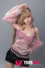 JiuShengDoll Mia #22-B 148cm Bカップ フルシリコン リアルな肌質感付き 顎機能付き ノーマル肌 ギャル ちっぱい ラブドール - 画像 (10)