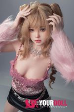 JiuShengDoll Mia #22-B 148cm Bカップ フルシリコン リアルな肌質感付き 顎機能付き ノーマル肌 ギャル ちっぱい ラブドール - 画像 (2)