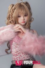 JiuShengDoll Mia #22-B 148cm Bカップ フルシリコン リアルな肌質感付き 顎機能付き ノーマル肌 ギャル ちっぱい ラブドール - 画像 (6)