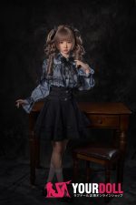 JiuShengDoll 小柔 #103-B 148cm Bカップ フルシリコン リアルな肌質感付き 顎機能付き ノーマル肌 お嬢ちゃん ラブドール - 画像 (20)