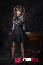 JiuShengDoll 小柔 #103-B 148cm Bカップ フルシリコン リアルな肌質感付き 顎機能付き ノーマル肌 お嬢ちゃん ラブドール - 画像 (21)