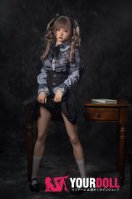 JiuShengDoll 小柔 #103-B 148cm Bカップ フルシリコン リアルな肌質感付き 顎機能付き ノーマル肌 お嬢ちゃん ラブドール - 画像 (23)