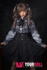 JiuShengDoll 小柔 #103-B 148cm Bカップ フルシリコン リアルな肌質感付き 顎機能付き ノーマル肌 お嬢ちゃん ラブドール - 画像 (16)