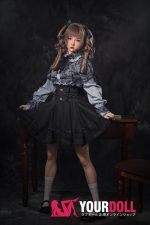 JiuShengDoll 小柔 #103-B 148cm Bカップ フルシリコン リアルな肌質感付き 顎機能付き ノーマル肌 お嬢ちゃん ラブドール - 画像 (26)