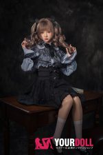 JiuShengDoll 小柔 #103-B 148cm Bカップ フルシリコン リアルな肌質感付き 顎機能付き ノーマル肌 お嬢ちゃん ラブドール - 画像 (11)