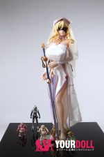 Otaku Doll 65cm 3KG 1穴あり ビニール製のヘッド+シリコンボディ 二種類の顔あり 画像通りの服x2付き 爆乳 聖女 エロ オナホール 予約販売 新品 - 画像 (18)