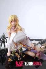 Otaku Doll 65cm 3KG 1穴あり ビニール製のヘッド+シリコンボディ 二種類の顔あり 画像通りの服x2付き 爆乳 聖女 エロ オナホール 予約販売 新品 - 画像 (17)