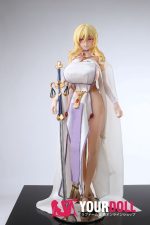 Otaku Doll 65cm 3KG 1穴あり ビニール製のヘッド+シリコンボディ 二種類の顔あり 画像通りの服x2付き 爆乳 聖女 エロ オナホール 予約販売 新品 - 画像 (20)