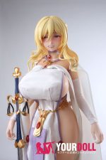 Otaku Doll 65cm 3KG 1穴あり ビニール製のヘッド+シリコンボディ 二種類の顔あり 画像通りの服x2付き 爆乳 聖女 エロ オナホール 予約販売 新品 - 画像 (5)