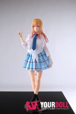Otaku Doll 65cm 3KG 1穴あり ビニール製のヘッド+シリコンボディ 画像通りの服x2付き ギャル 爆乳 オナホール 予約販売 新品 - 画像 (16)
