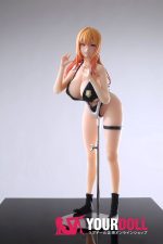 Otaku Doll 65cm 3KG 1穴あり ビニール製のヘッド+シリコンボディ 画像通りの服x2付き ギャル 爆乳 オナホール 予約販売 新品 - 画像 (18)