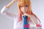 Otaku Doll 65cm 3KG 1穴あり ビニール製のヘッド+シリコンボディ 画像通りの服x2付き ギャル 爆乳 オナホール 予約販売 新品 - 画像 (19)