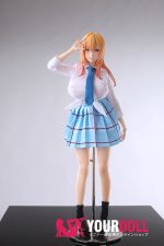 Otaku Doll 65cm 3KG 1穴あり ビニール製のヘッド+シリコンボディ 画像通りの服x2付き ギャル 爆乳 オナホール 予約販売 新品 - 画像 (12)