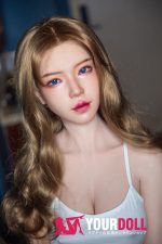 QitaDoll VIVI 166cm Cカップ ホワイト肌 フルシリコン 植毛式の髪型付き 顎機能追加可 細腰 欧米系 ラブドール 新品 - 画像 (6)