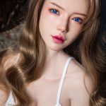 QitaDoll VIVI 166cm Cカップ ホワイト肌 フルシリコン 植毛式の髪型付き 顎機能追加可 細腰 欧米系 ラブドール 新品