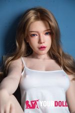 QitaDoll VIVI 166cm Cカップ ホワイト肌 フルシリコン 植毛式の髪型付き 顎機能追加可 細腰 欧米系 ラブドール 新品 - 画像 (10)