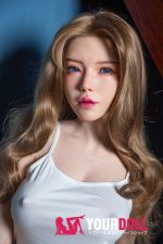 QitaDoll VIVI 166cm Cカップ ホワイト肌 フルシリコン 植毛式の髪型付き 顎機能追加可 細腰 欧米系 ラブドール 新品 - 画像 (8)
