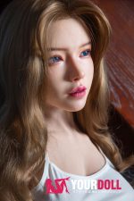 QitaDoll VIVI 166cm Cカップ ホワイト肌 フルシリコン 植毛式の髪型付き 顎機能追加可 細腰 欧米系 ラブドール 新品 - 画像 (4)
